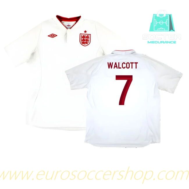 England National Team Official Home Kit (Walcott 7)