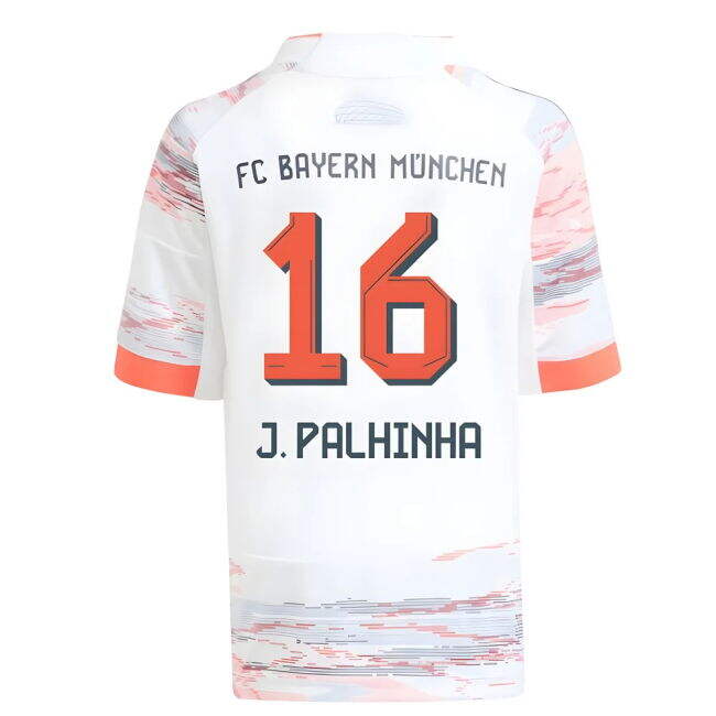 2025-2026 Bayern Munich Away Mini Kit (J. Palhinha 16)