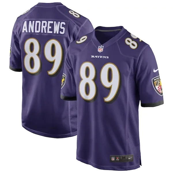 Performance Baltimore Ravens Game Jersey - Premium Purple NFL Fan J...