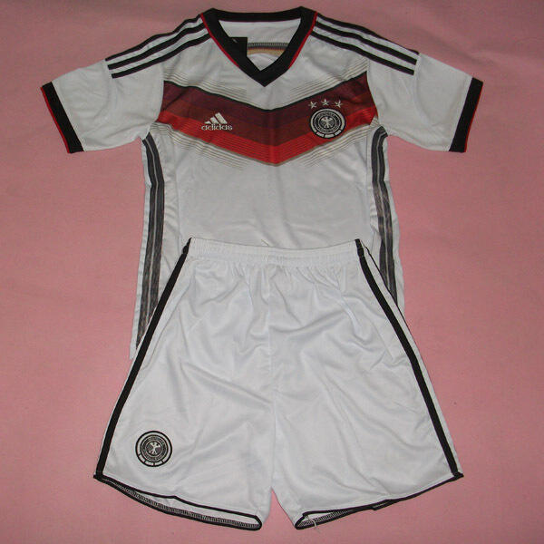 Kids 2014 World Cup Germany Home Whole KitShirtShorts - World Cup
