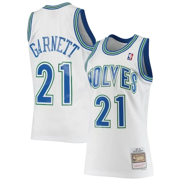 Kevin Garnett MIN Swingman Jersey - stylish Basketball - White