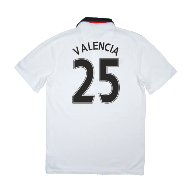 Manchester United 2014-15 Away Jersey (Very Good) (Valencia 25)