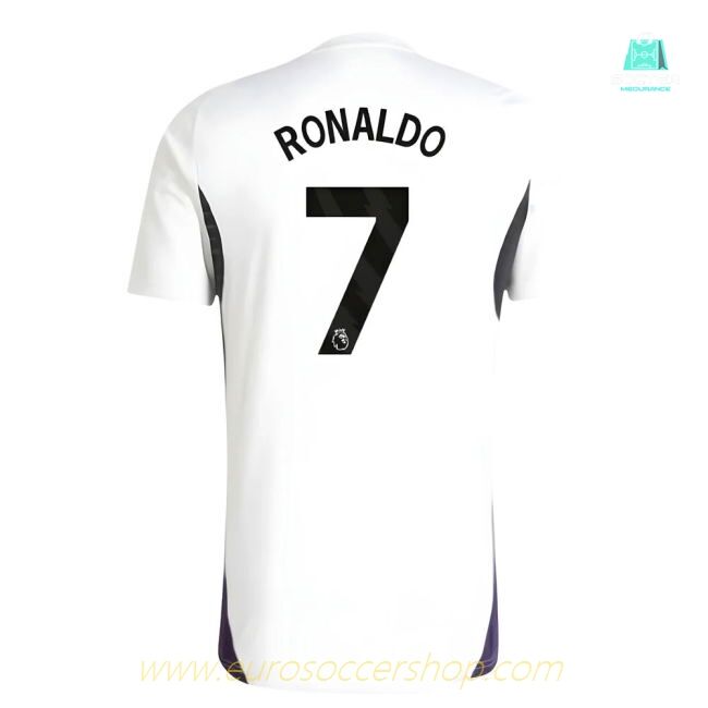 2025-2026 Man Utd Training Jersey (White) (Ronaldo 7)