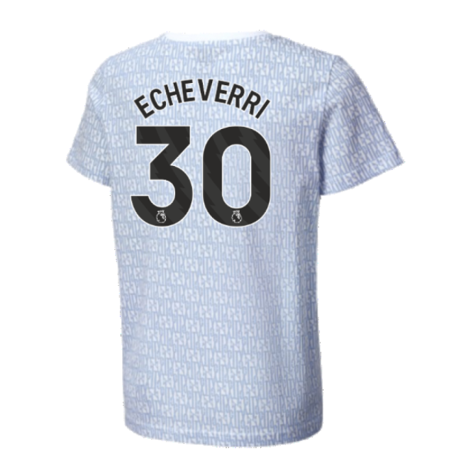 Devoted Football Man City Ftblculture Tee Aop Light Blue Echeverri...