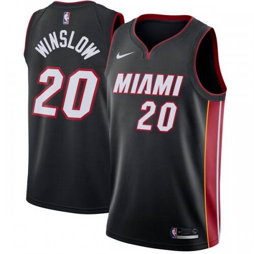 Miami Heat Justise #20 Signature Edition Team Jersey Vintage Look