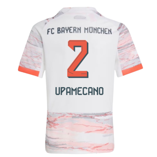 Bayern Munich official style Away Shirt 2025-2026 (Youth