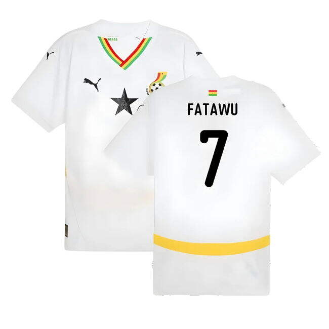 2024-2025 Ghana International Team Home Strip