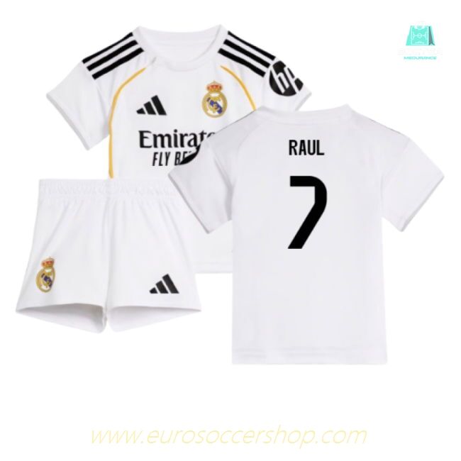 2025-2026 Real Madrid Home Baby Kit (Raul 7)