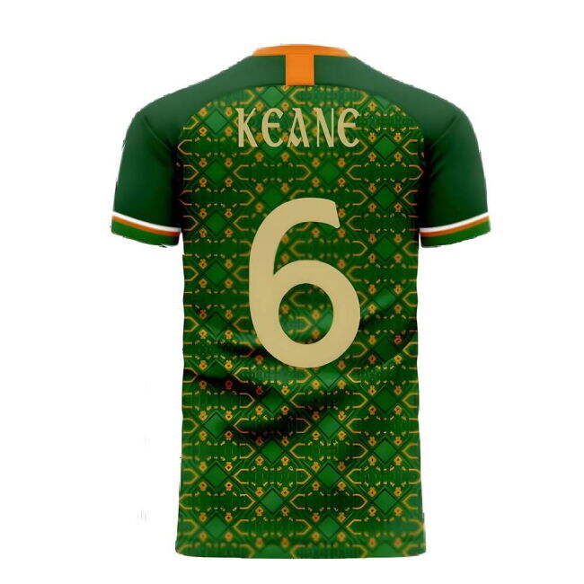 Updated Ireland Home Team Kit 2025-2026 (KEANE 6)