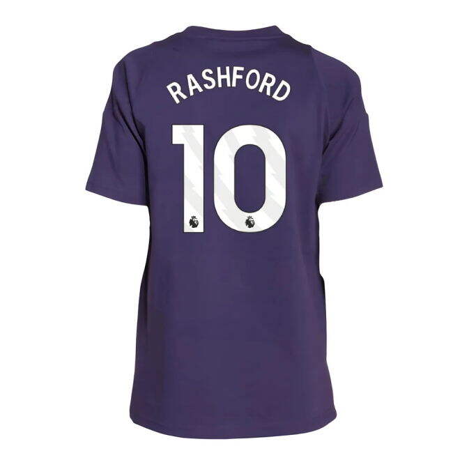 Supporter Football Man Utd Training Tee Aurora Plum Kids Rashford ...