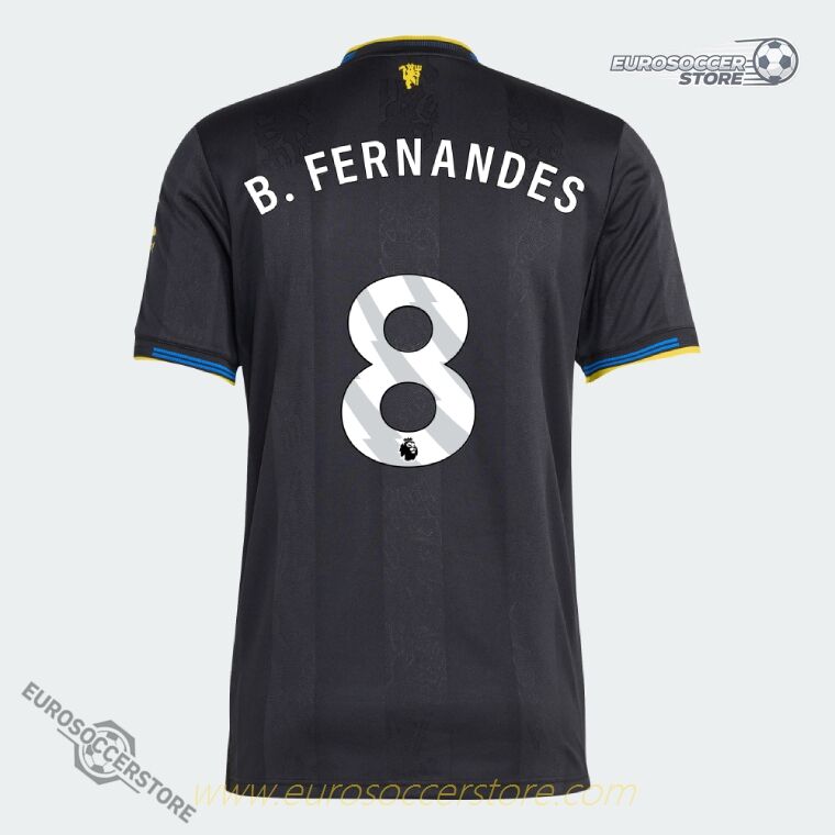 Manchester United 25-26 Third B. FERNANDES 8 Jersey (Player Version)