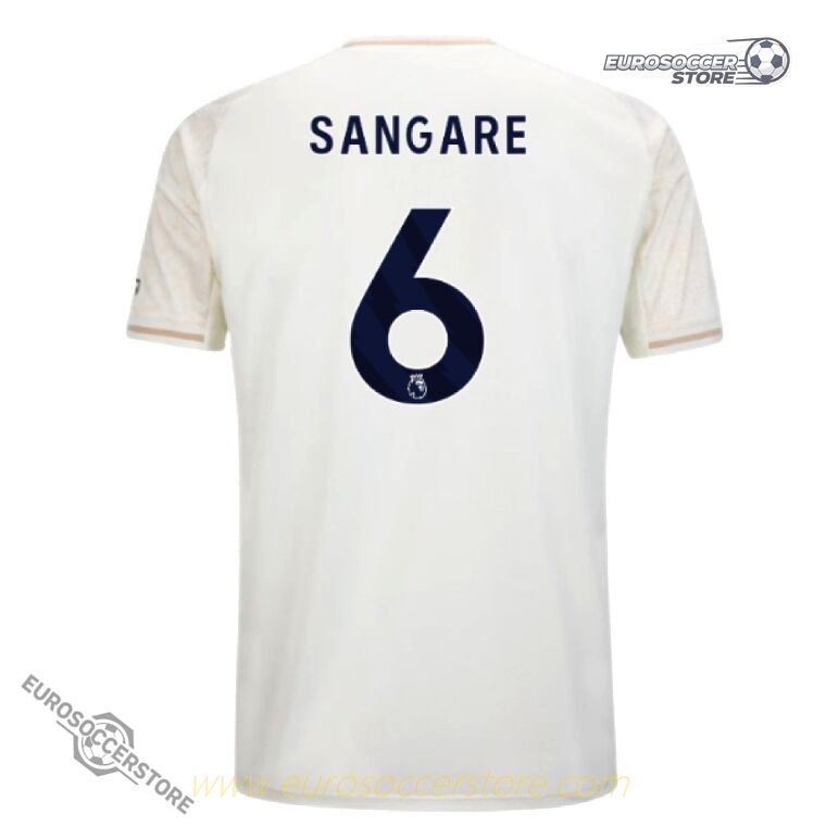 Nottingham Forest 25-26 Season Away SANGARE 6 Football Jersey