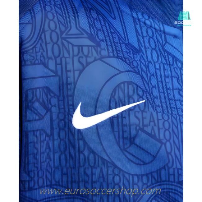 2025-2026 Chelsea Academy Dri-Fit Anthem Jacket (Blue) - Kids