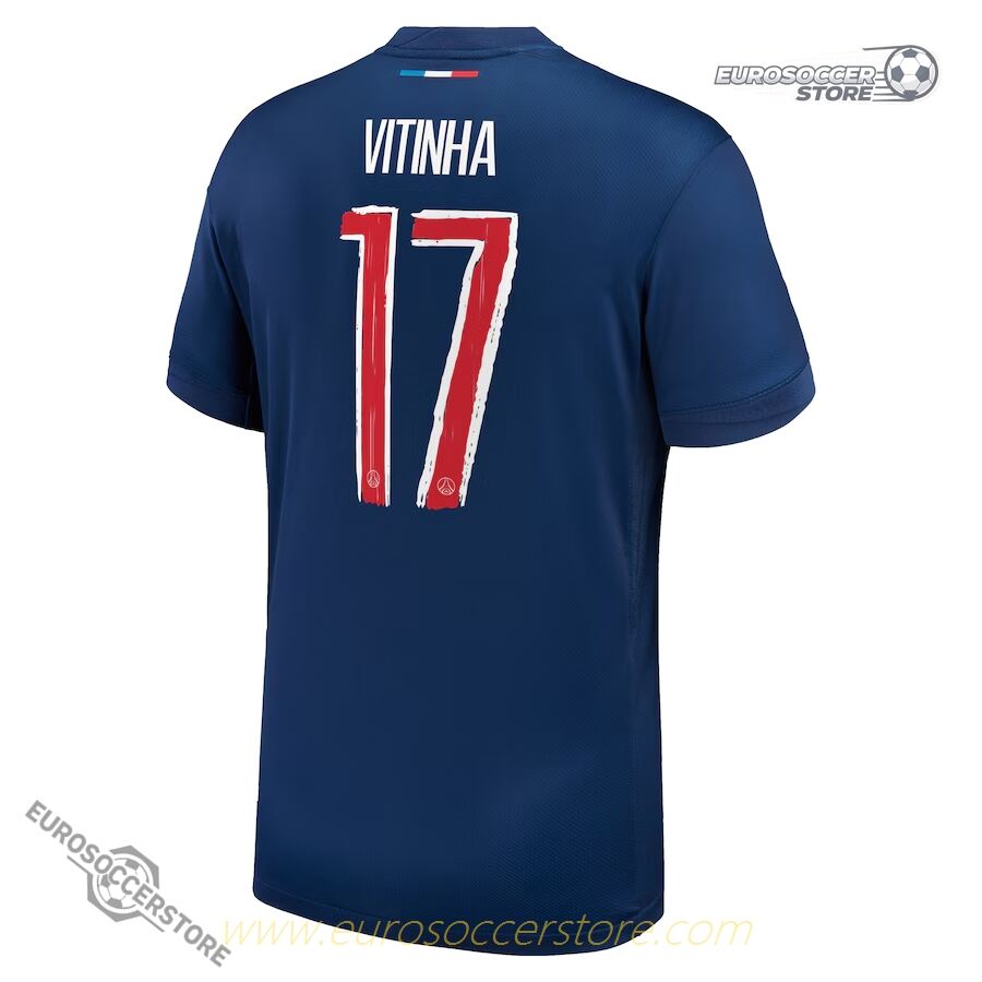PSG's VITINHA 17 Jersey for the Champions League Final in the 24-25 season.
