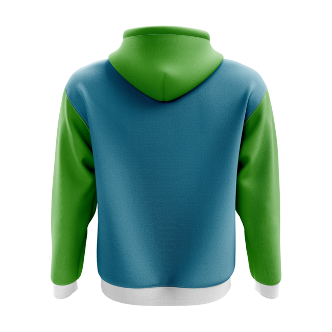 Pro-Grade World-Class Uzbekistan Concept Country Football Hoody (Sky)