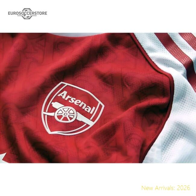 2025-2026 Arsenal Home Official Jersey Umbro Pro Puma Drycell