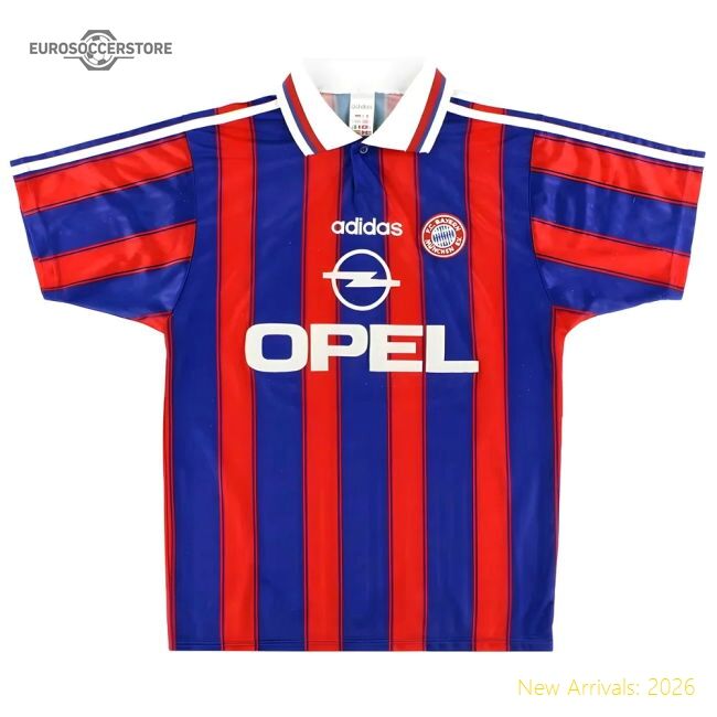 High-quality Bayern Munich 1995-97 First Jersey (boys 2628 7-8y) (