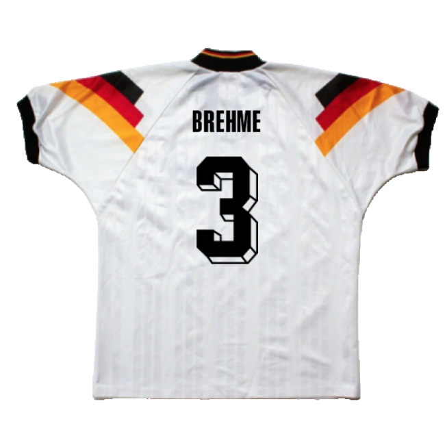 Die Mannschaft Home Shirt Player Version (Brehme 3)
