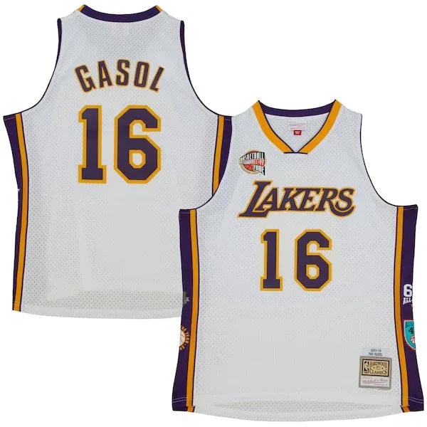 Performance Pau Gasol LAL NBA Jersey - Economical - Licensed Product