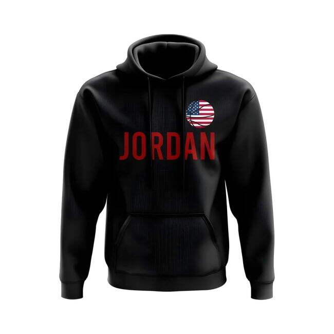 Aero-Dynamic Limited-Edition Michael Jordan Usa Name Hoody (Black)