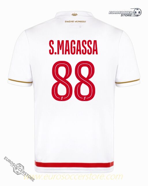 AS Monaco 25-26 Season Home MAGASSA 88 Football Jersey