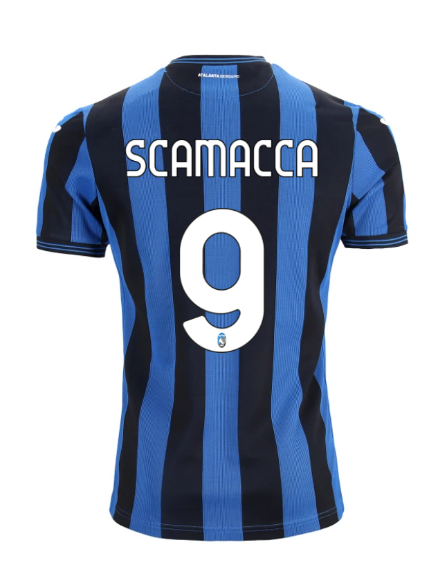 Atalanta 24-25 Home Jersey SCAMACCA Number 9