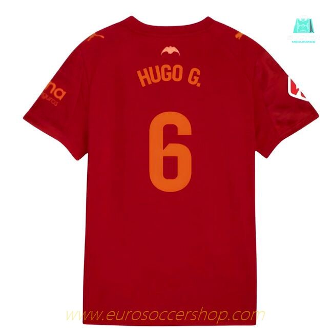 2025-2026 Valencia Away Shirt (Hugo G. 6)