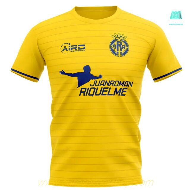 2025-2026 Villarreal Juan Roman Riquelme Concept Football Shirt - Baby