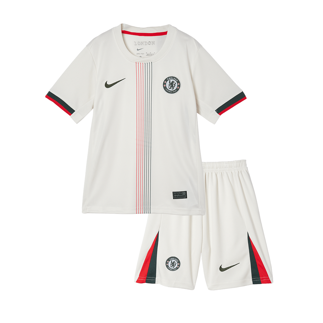 Chelsea Away Kids Soccer Jerseys Kit 2025/26