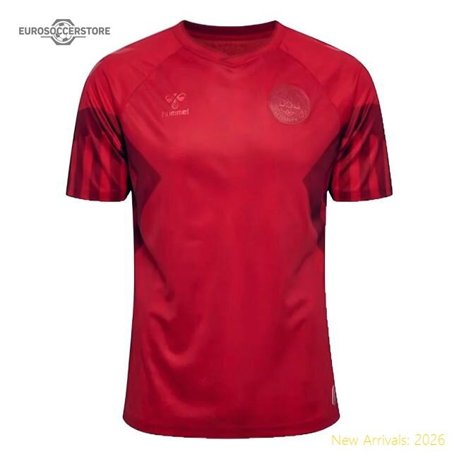 Denmark 2022-2023 Authentic Home Shirt (den) Sleek Movement