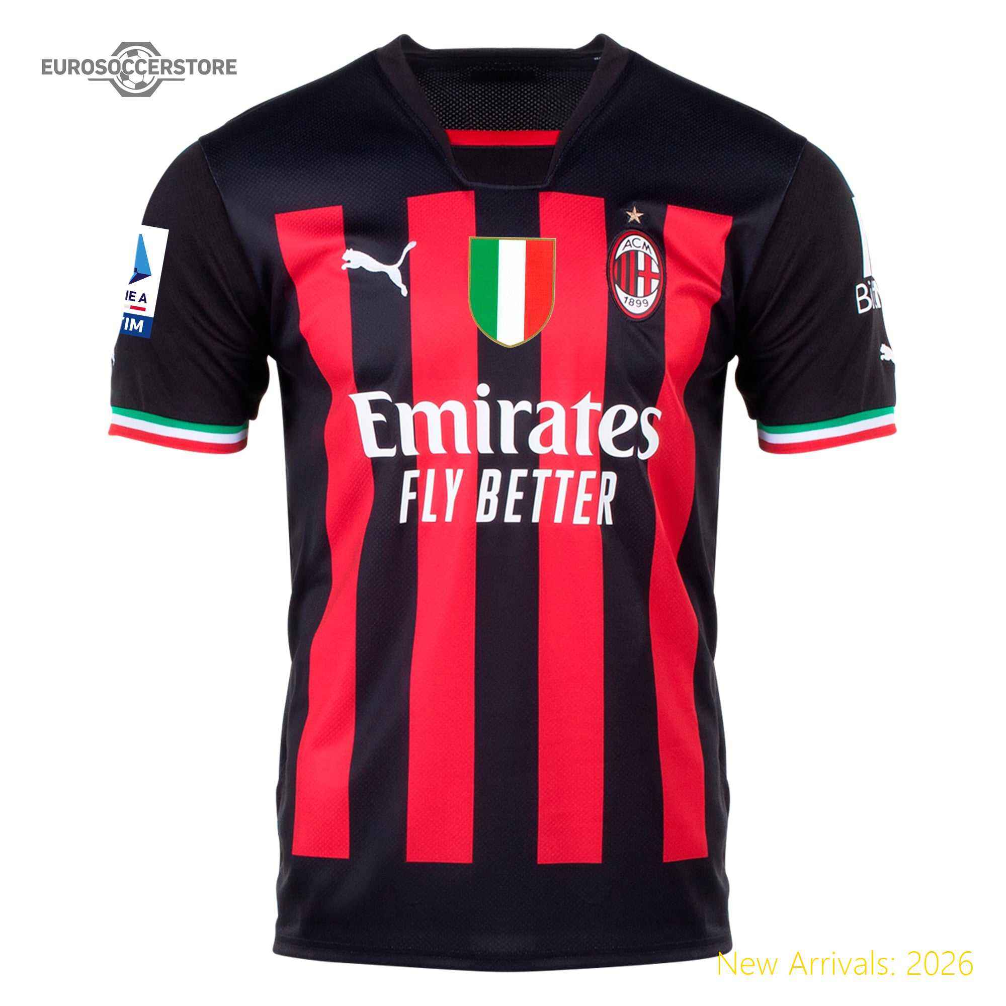 Official Team Merchandise Trendy Kids Acm Team Home Top-grade Jersey