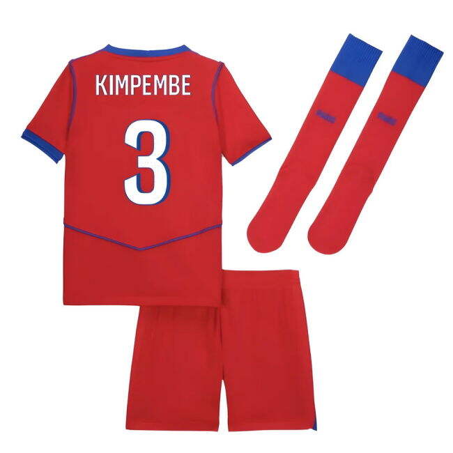 2025-2026 PSG Third Little Boys Mini Kit (Kimpembe 3)