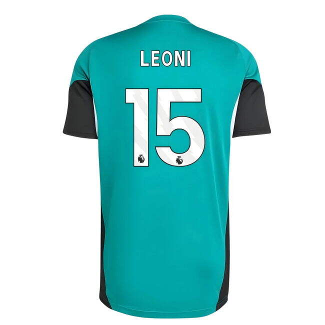 2025-2026 Liverpool EU Training Jersey (Green) (Leoni 15)