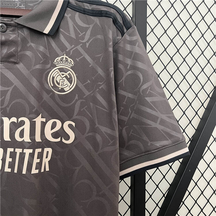 Real Madrid 2425 Third Grey Shirt - Official Replica 24647