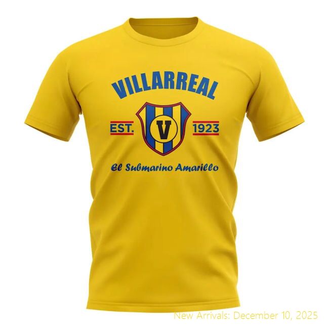 Villarreal Official T-shirt - Match Day Essential - Atletico Madrid