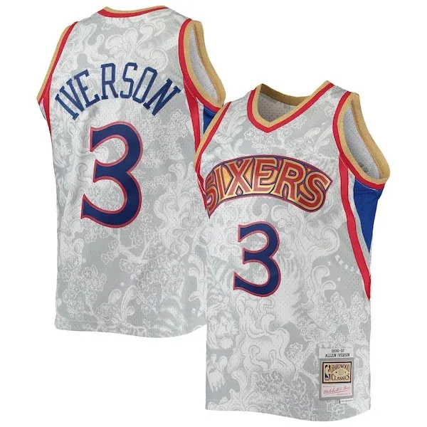 Allen Iverson PHI NBA Jersey - Economical Fan Gear - Licensed Product
