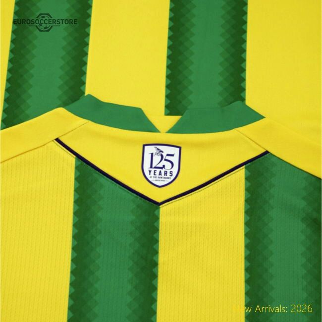 Official 2025-2026 West Bromwich Albion Wba Away Shirt - Premium