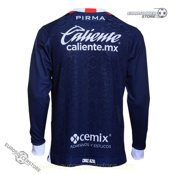 Cruz Azul 24-25 Season Away Long Sleeve Goalkeeper's Navy Jersey