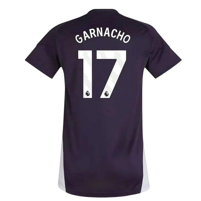 2025-20 Man Utd Training Soccer Jersey Garnacho #17 L M Women S