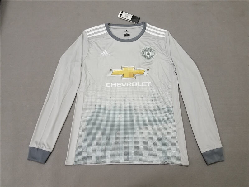 Manchester United Third 201718 LS Soccer Jersey Shirt - Official