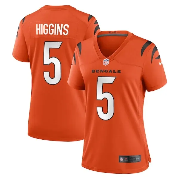 None Game NFL Jersey - Orange | Durable Football Apparel | NFL Footbal