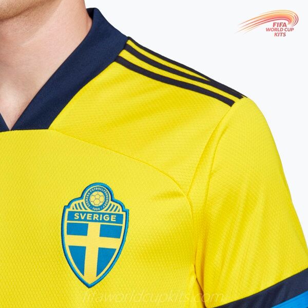SWEDEN HOME KIT 2020 - 21 | UEFA EURO 2020