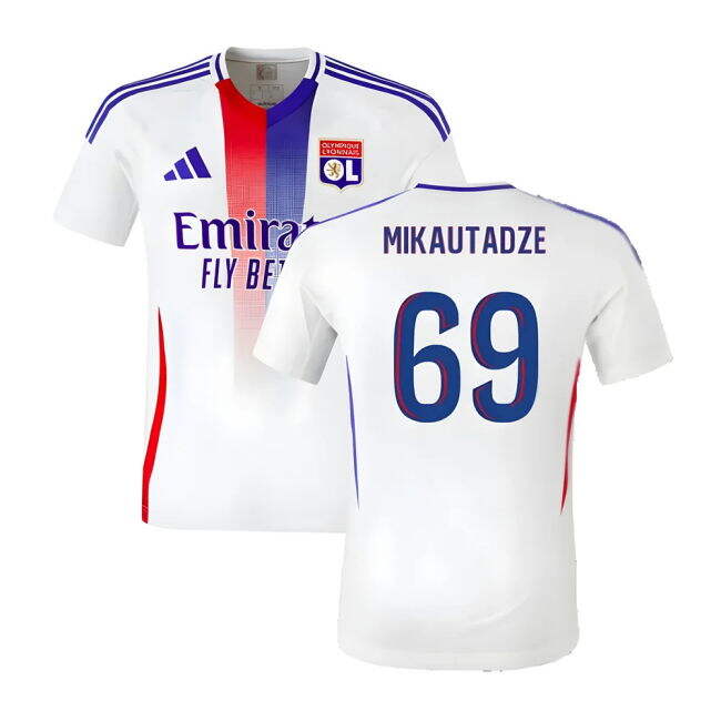 2024-2025 Home Shirt by Olympique Lyon (Unisex