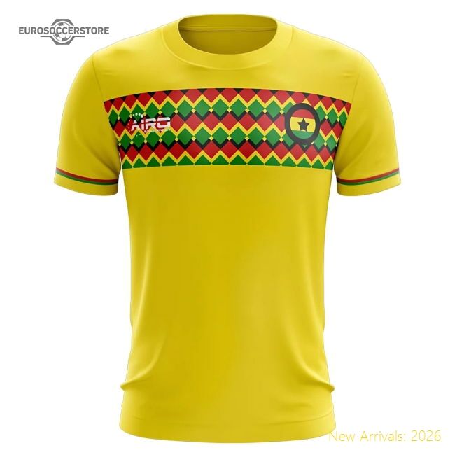 Authentic Ghana Concept 20252026 Third Jersey S3436chest