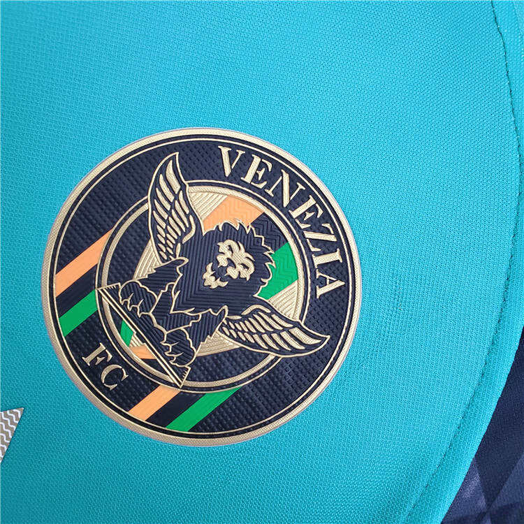 Venezia FC 21-22 Goalkeeper Blue Soccer Jersey Football Shirt -