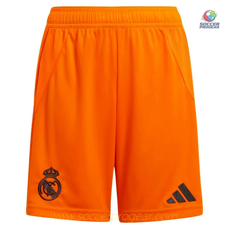 Real Madrid Away Youth Football Kit Soccer Football Shirt 2024-2025 Season Mbappe