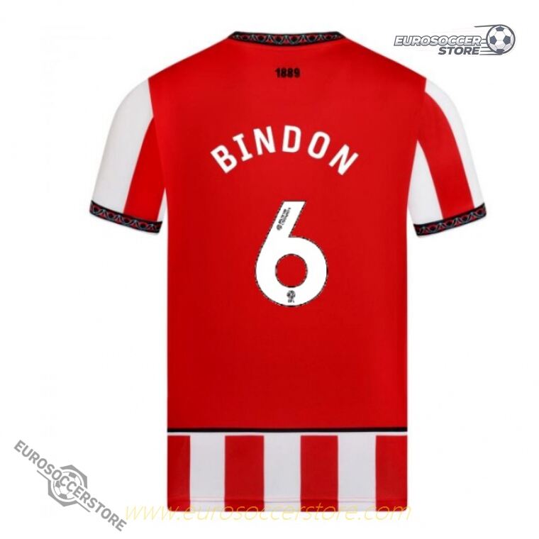 Sheffield United 25-26 Home BINDON 6 Football Jersey