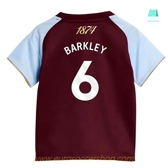 2025-2026 Aston Villa Home Baby Kit (Barkley 6)