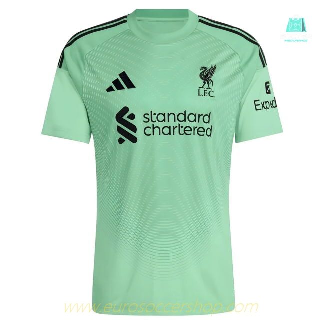 2025-2026 Liverpool Home Goalkeeper Shirt (Glory Mint)