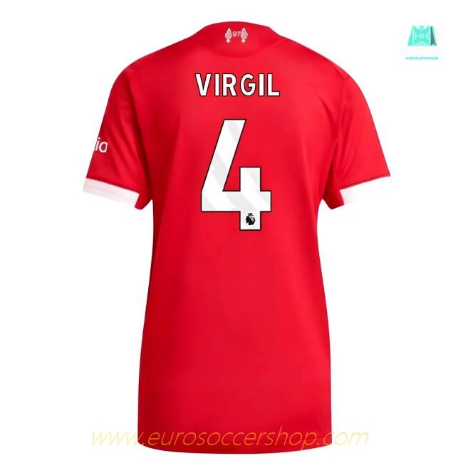 2025-2026 Liverpool Authentic Home Shirt (Womens) (Virgil 4)